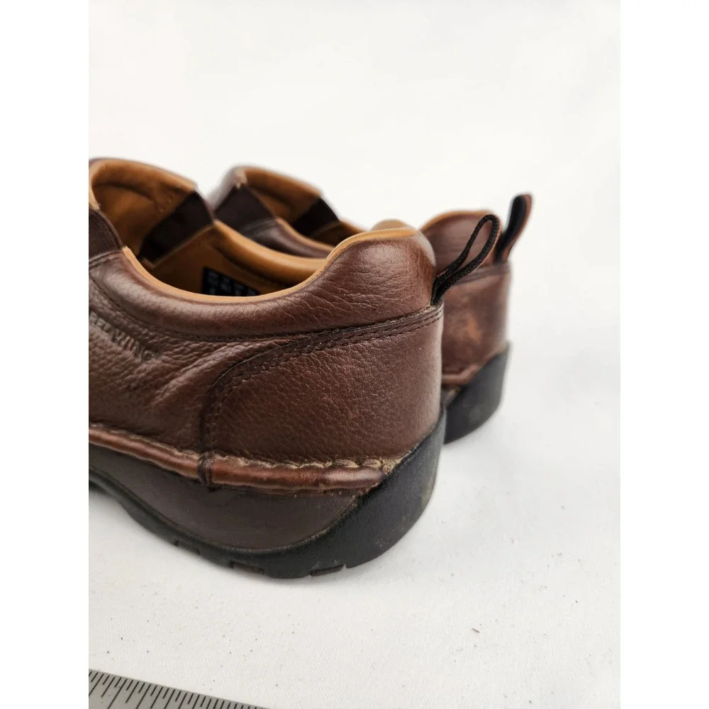 Red Wing Men's Size 11 EE, Wide 8702 Safety Toe Leather Brown Loafer Shoes Boots